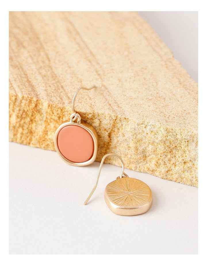 Canyon Sunset Drop Earring in Gold