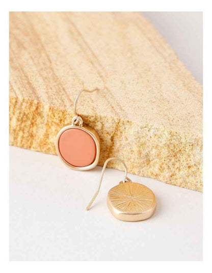 Canyon Sunset Drop Earring in Gold