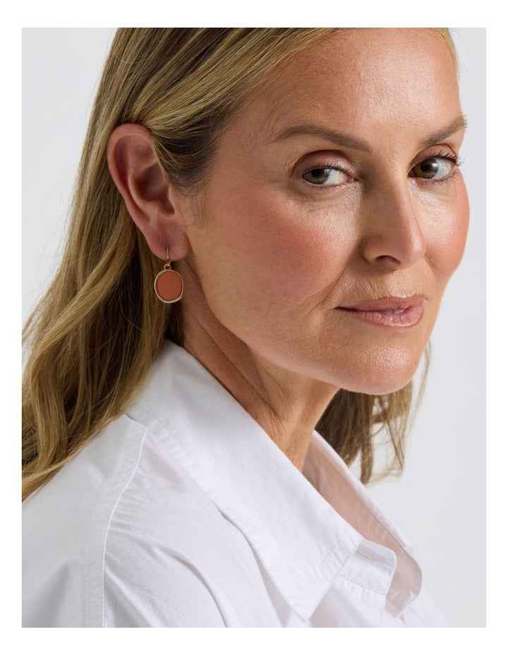 Canyon Sunset Drop Earring in Gold