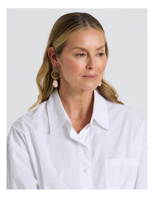 Drop Earring in Pink