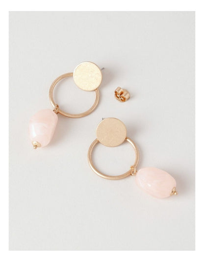 Drop Earring in Pink