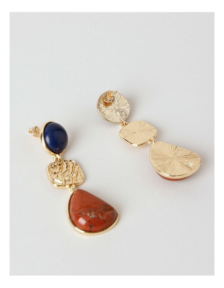 Multi Drop Earring in Multi