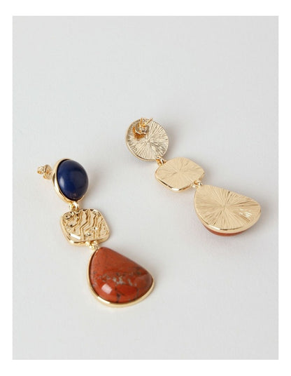 Multi Drop Earring in Multi