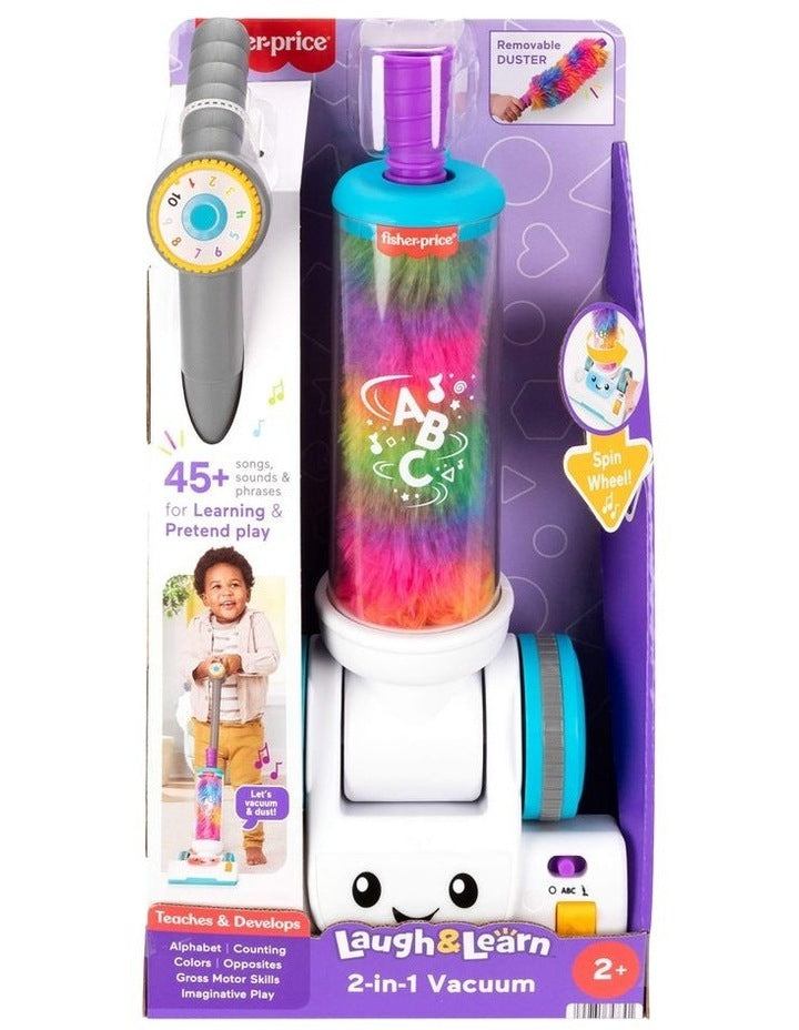 Laugh And Learn 2-in-1 Vacuum Toddler Electronic Learning Toy
