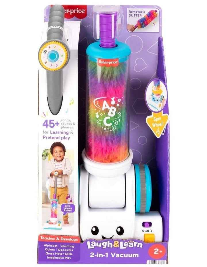 Laugh And Learn 2-in-1 Vacuum Toddler Electronic Learning Toy