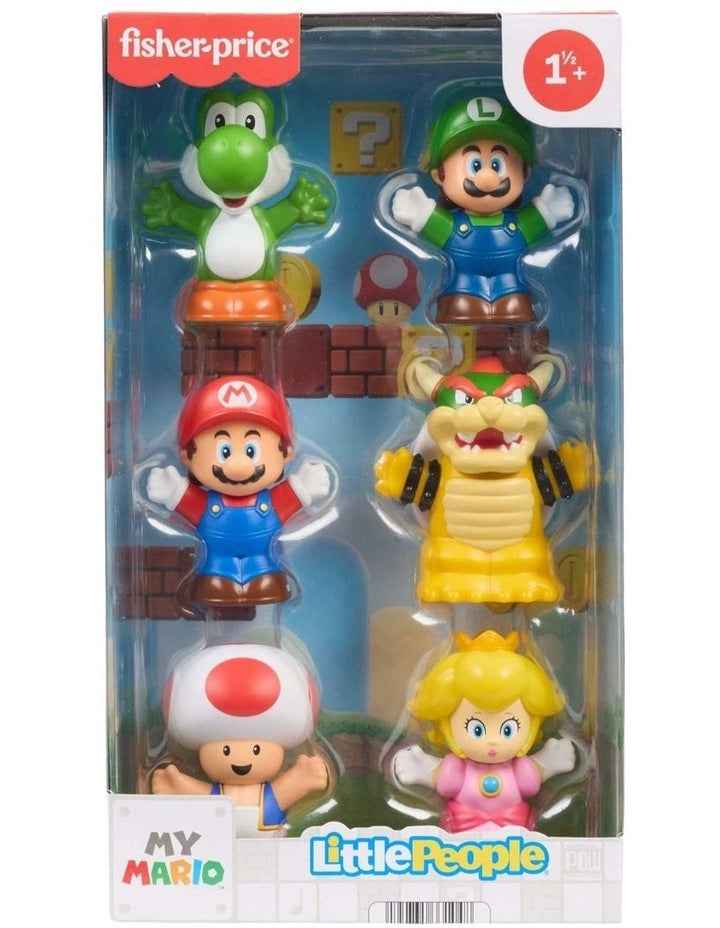 My Mario Figure 6-Pack Toy Set