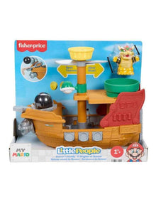 Little People My Mario Bowsers Airship & Figure Set
