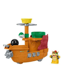 Little People My Mario Bowsers Airship & Figure Set