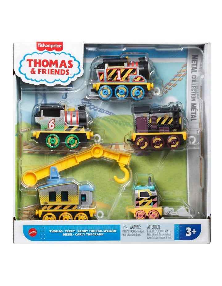 Diecast Metal Vehicle Toy Set 5-Piece