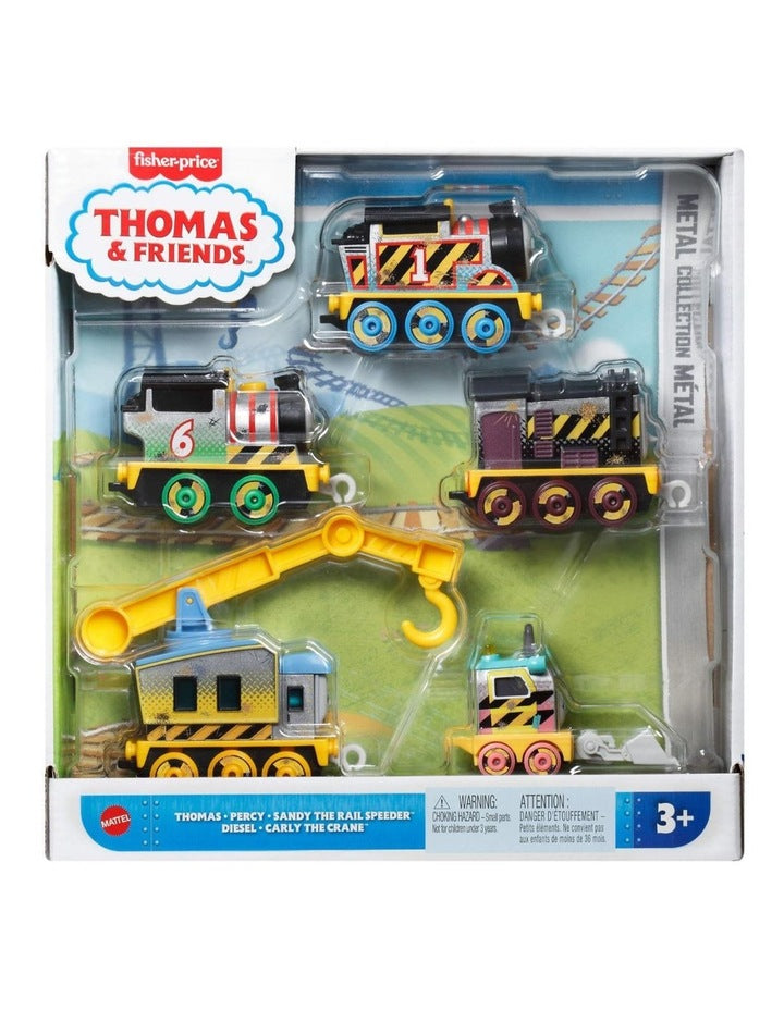Diecast Metal Vehicle Toy Set 5-Piece