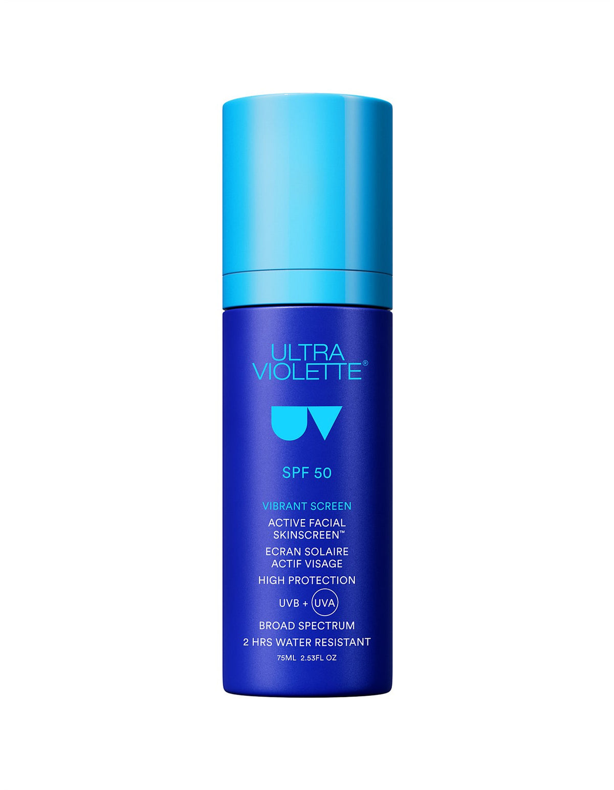 Vibrant Screen SPF 50 Active Facial SKINSCREEN 75ml