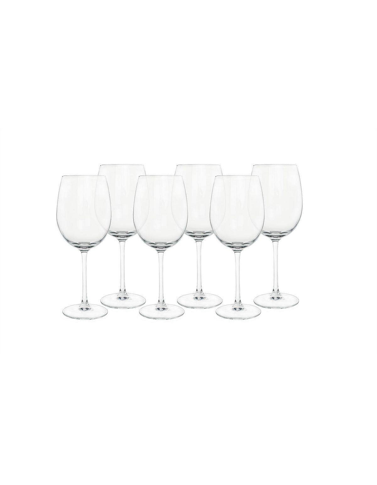 Westbourne White Wine Glasses Set of 6 Clear