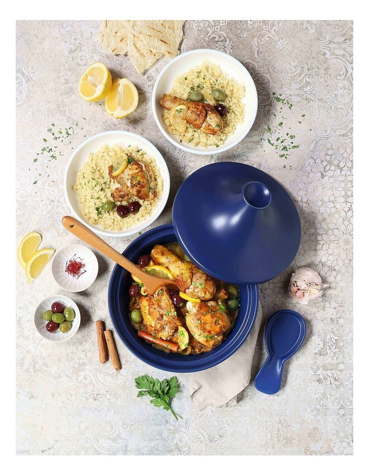 Flavours of the World Tagine Set of 3 Blue