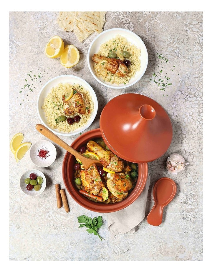 Flavours of the World Tagine Set of 3 Terrecotta