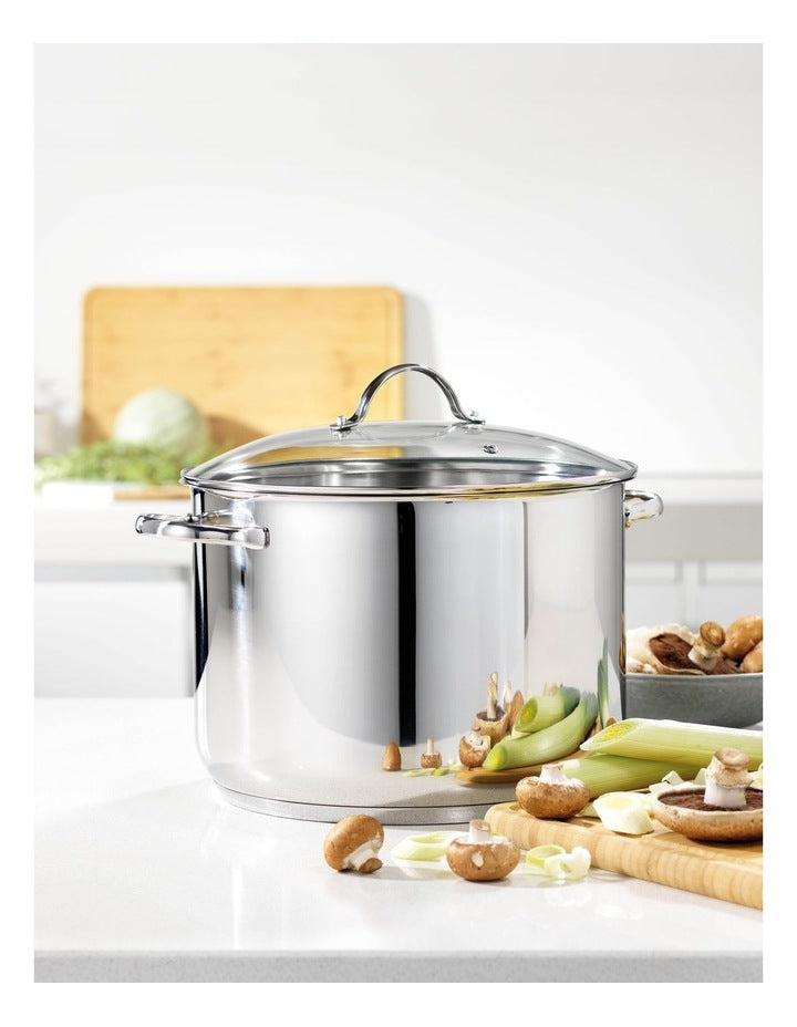 Essentials Stockpot with Lid 12.0L