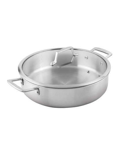 Tri-ply Stainless Steel Multi Pan w/Lid 30cm