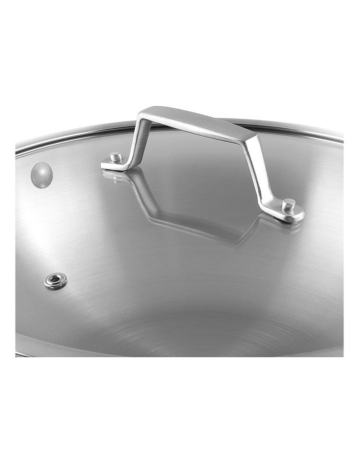 Tri-ply Stainless Steel Multi Pan w/Lid 30cm