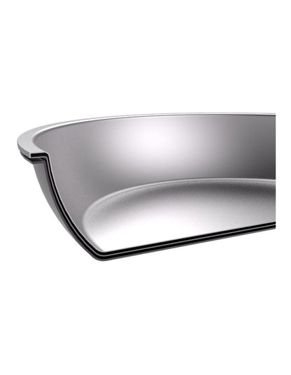 Tri-Ply Stainless Steel Casserole w/Lid 24cm