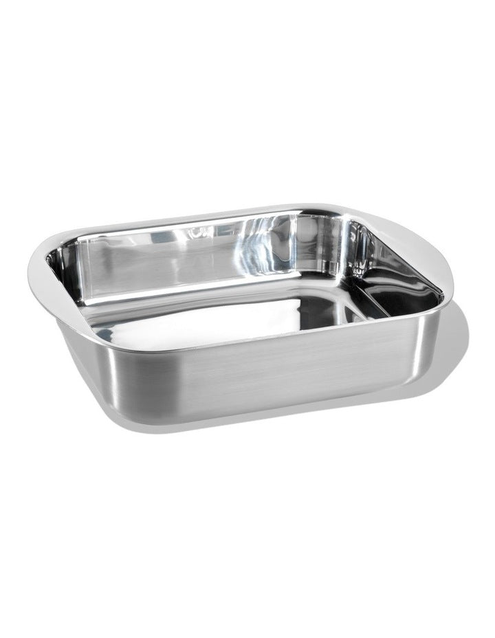 Tri-Ply Stainless Steel Roaster 37x28.5x8.5cm