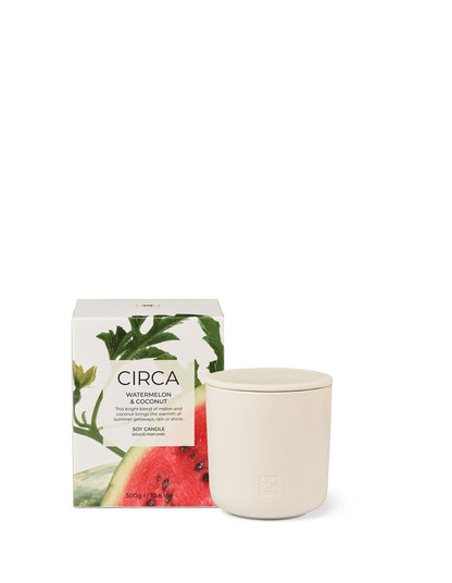 Watermelon & Coconut Soy Candle 300g