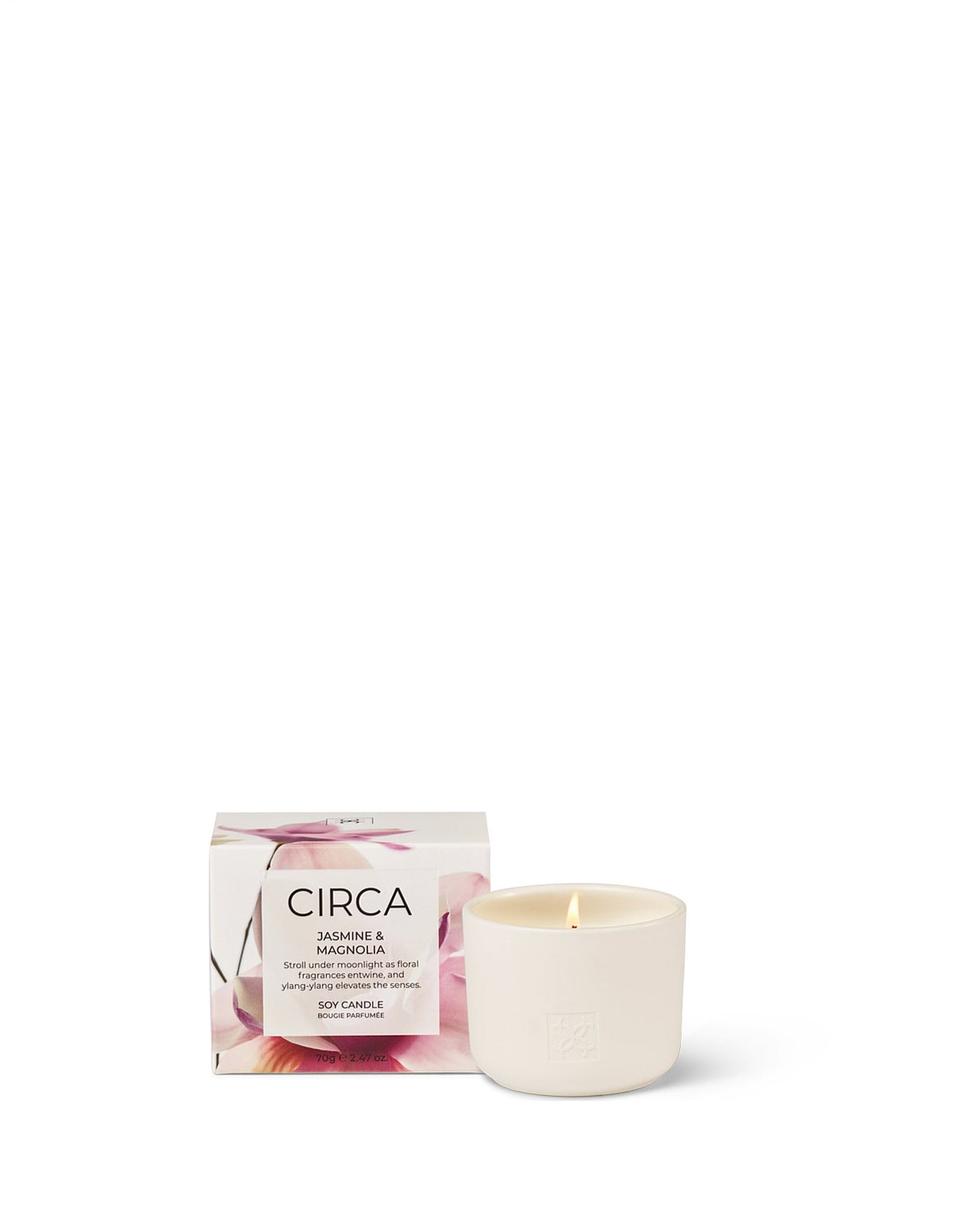 Jasmine & Magnolia Soy Candle 70g