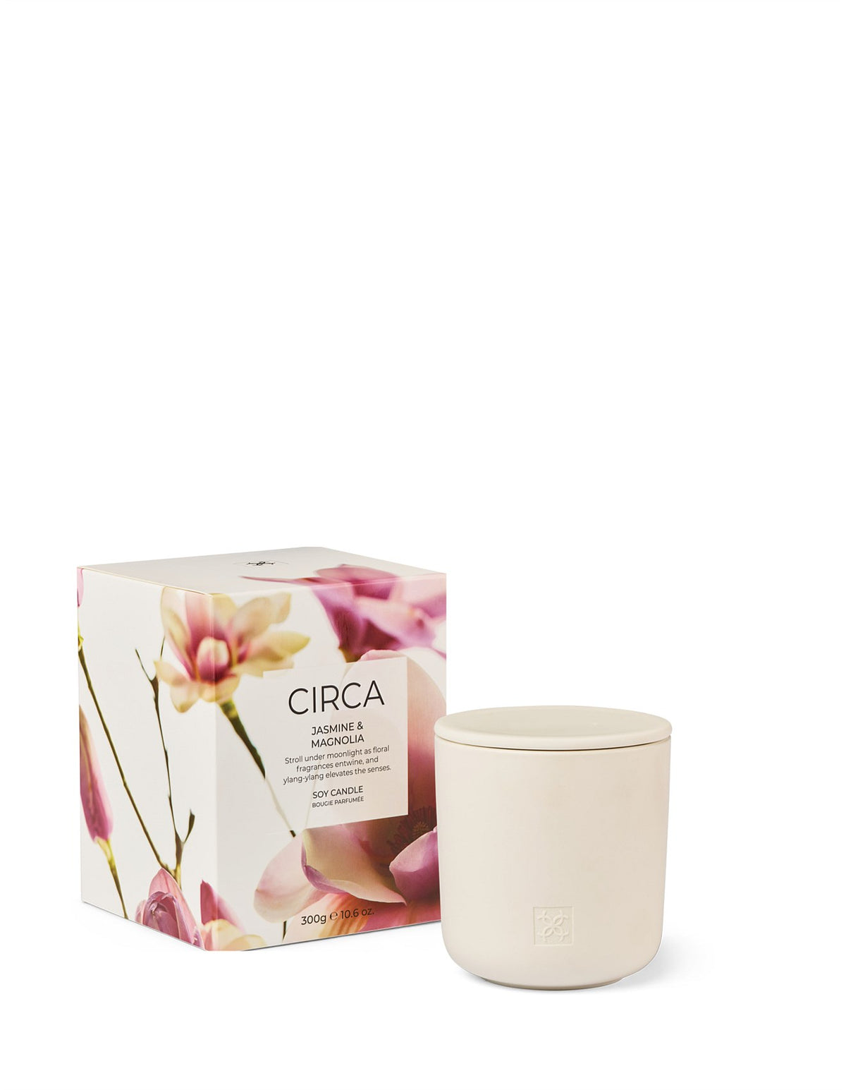 Jasmine & Magnolia Soy Candle 300g