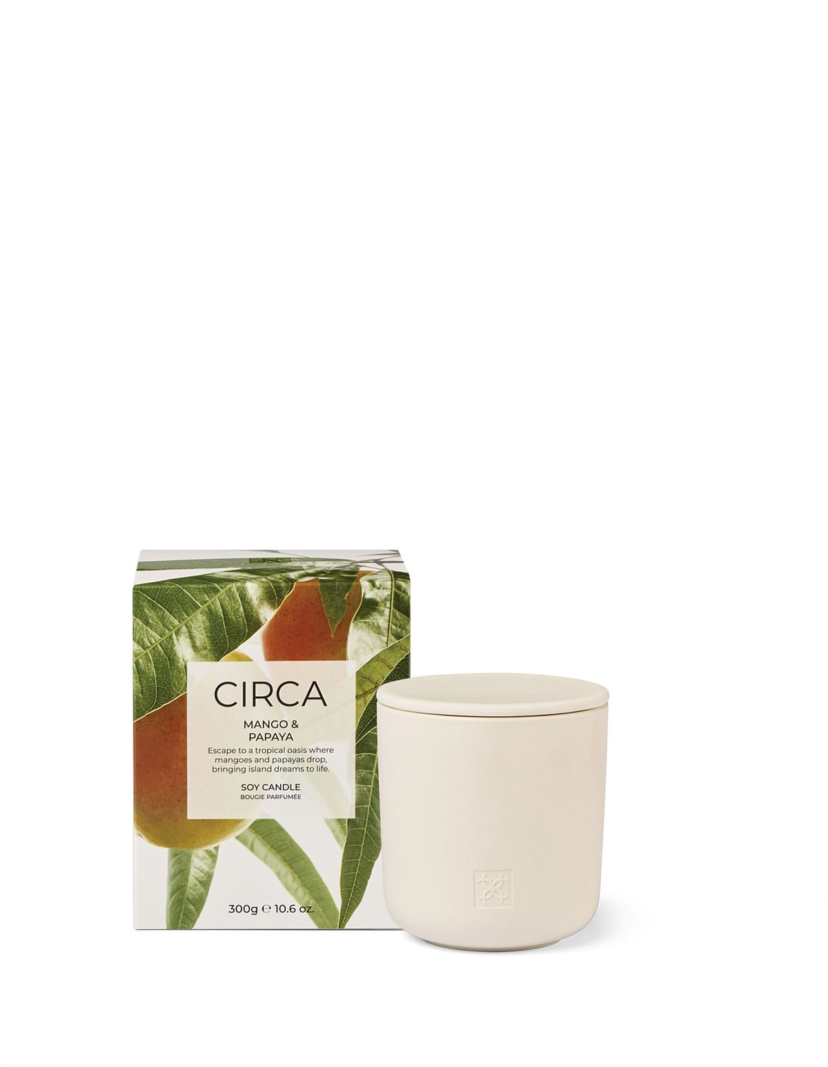 Mango & Papaya Soy Candle 300g