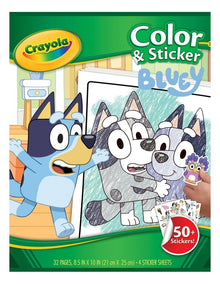 Bluey Color And Sticker Book