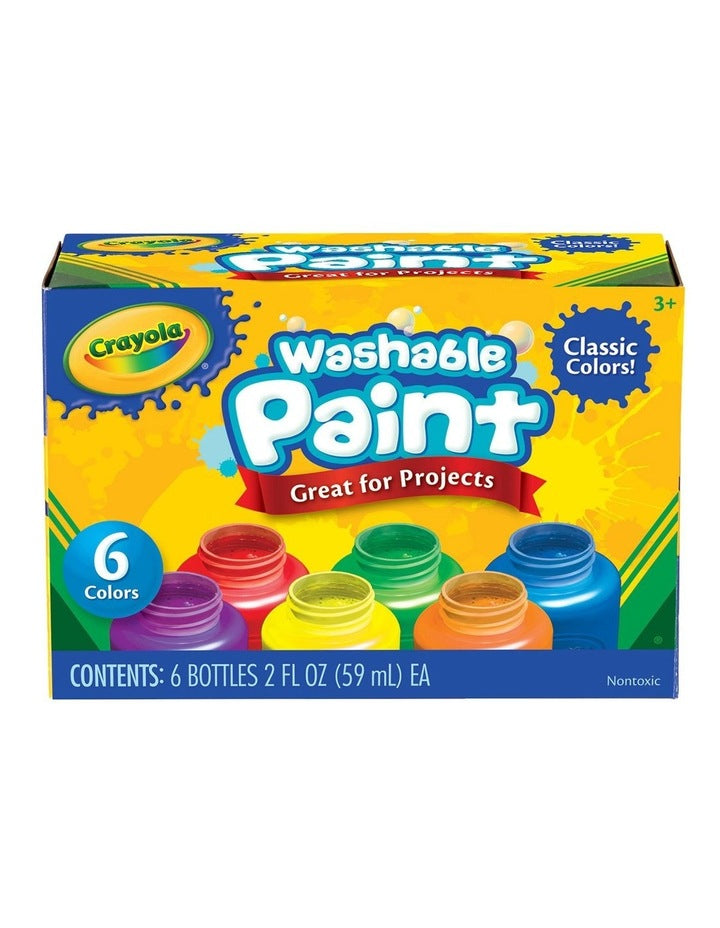 Washable 6ct Paints