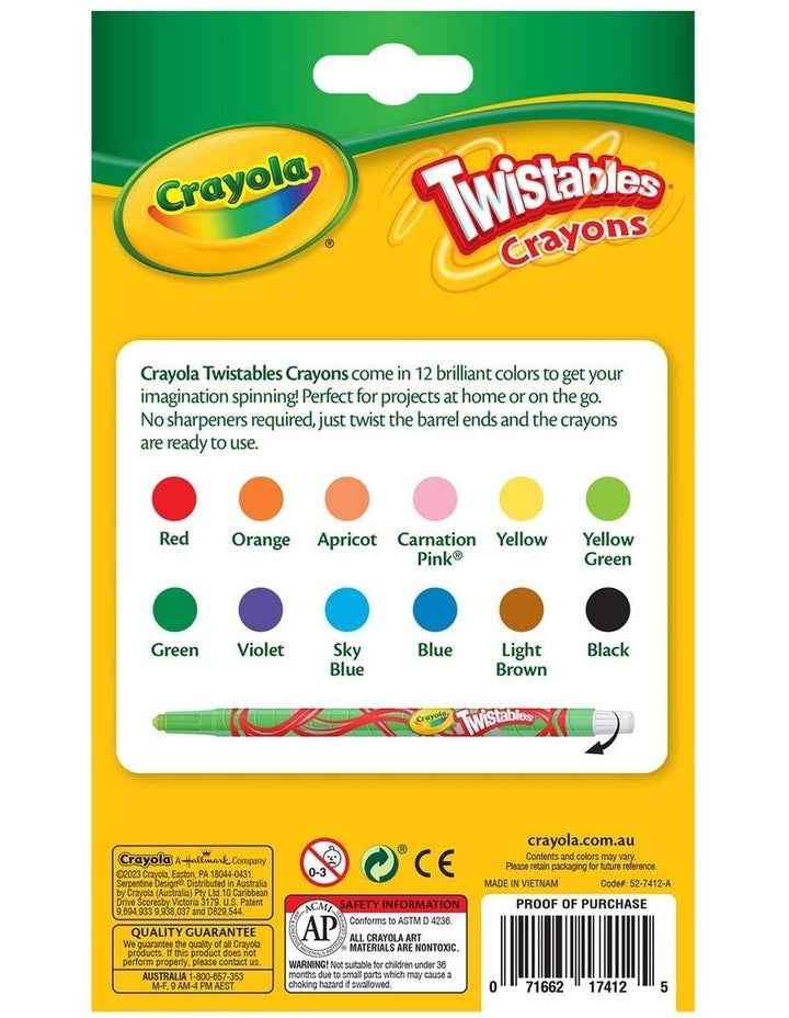12ct Twistables Crayons