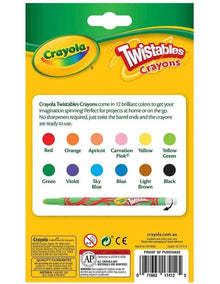 12ct Twistables Crayons