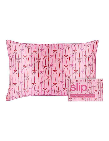 Pure Silk Pillowcase in Strawberry Cupcake