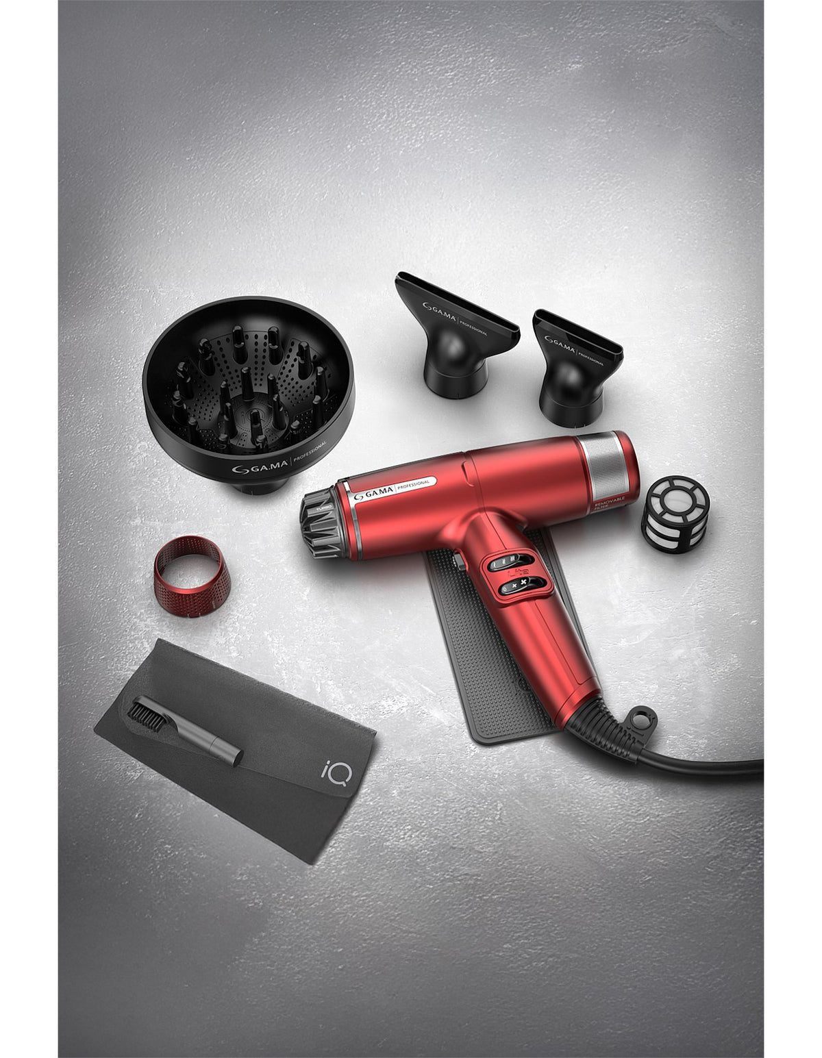 IQ Lite Hair Dryer Red