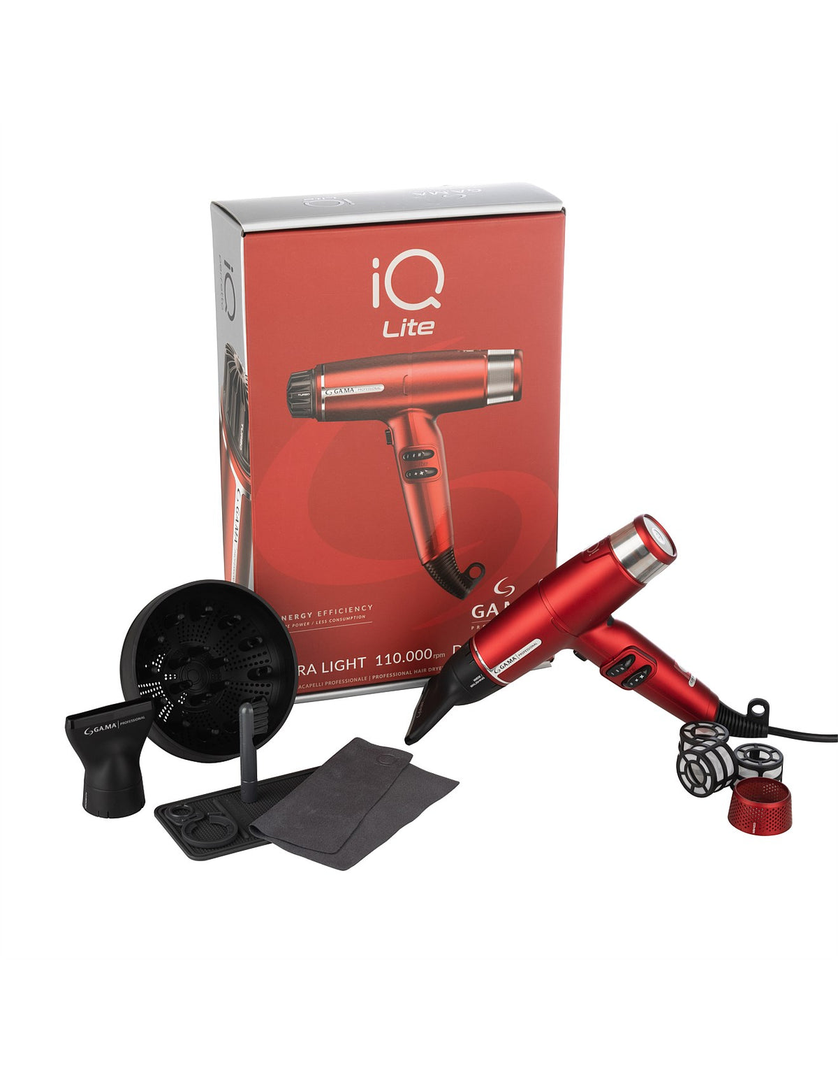 IQ Lite Hair Dryer Red