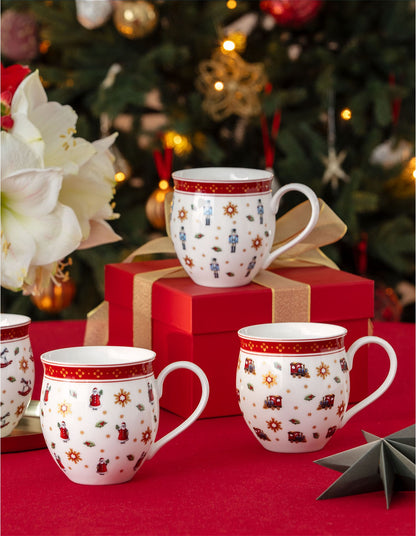 Toy's Delight Anniversary Mug Set of 4