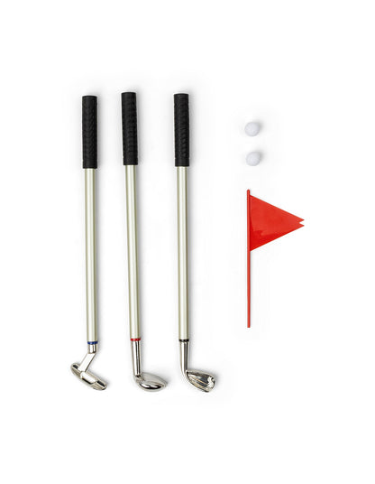 Golf Club Pens and Putt Practice