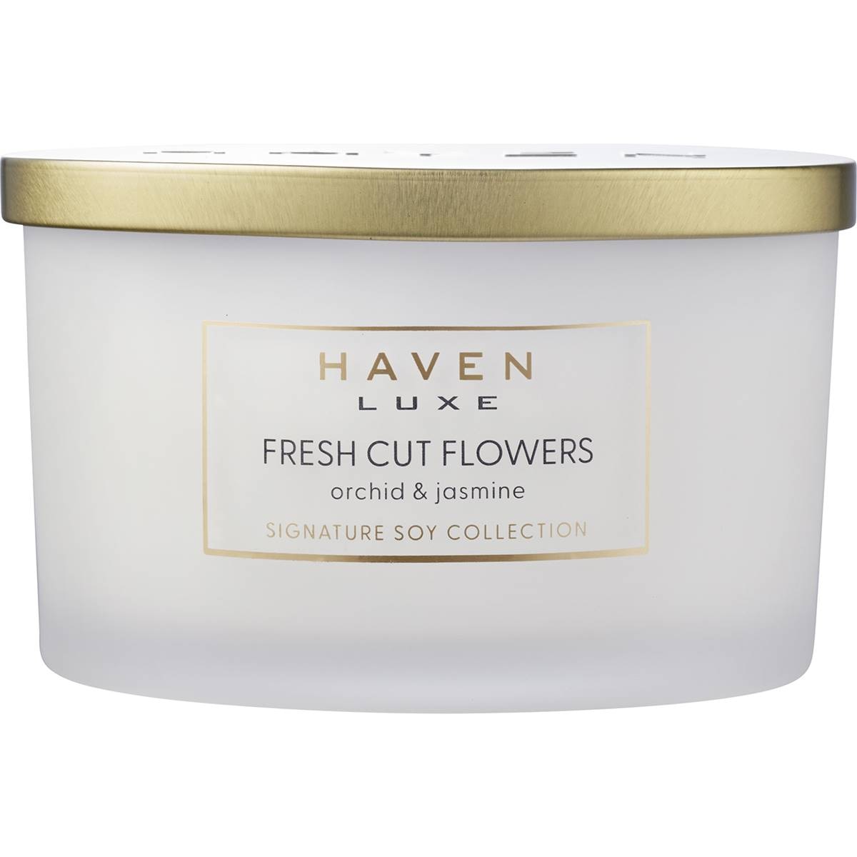 Haven Luxe Fresh Cut Flowers Signature Soy Blend Candle each
