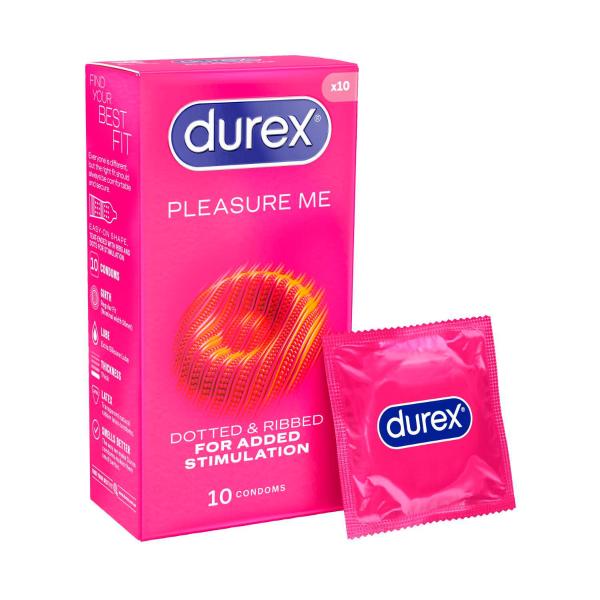 DUREX PLEASURE ME CONDOMS 10 PACK