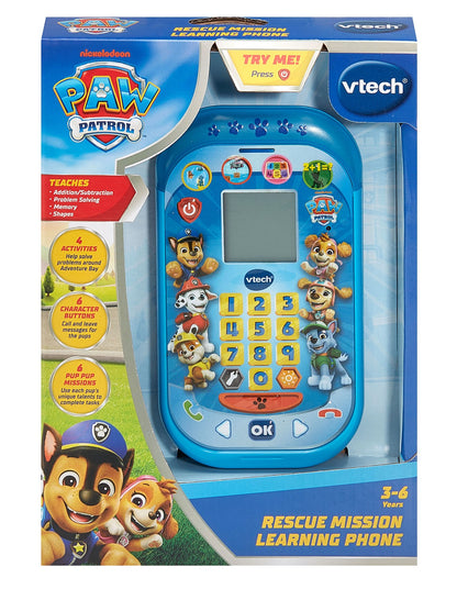 VTech PAW Patrol Rescue Mission Learning Phone