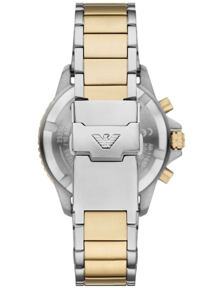 AR11740 World Explorer Chronograph Watch in Silver
