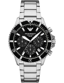 AR11739 World Explorer Chronograph Watch in Silver