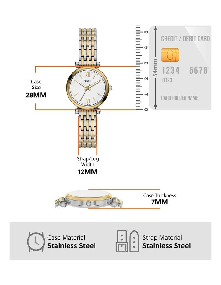 Carlie Analogue Watch ES5450SET in Multi