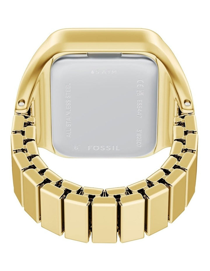Raquel Ring Analogue Watch ES5447 in Gold