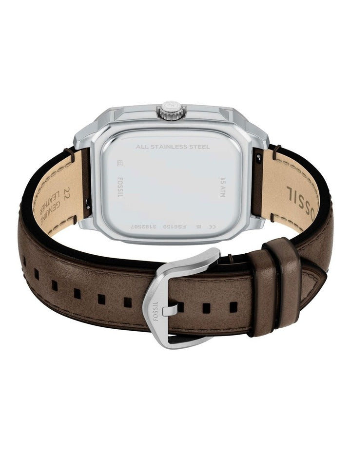 FS6150 Crosby Analogue Watch in Silver