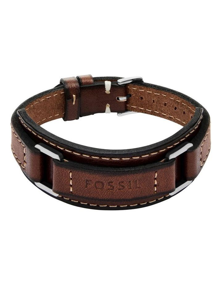 JF04941040 Machine Bracelet in Brown