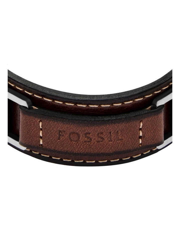 JF04941040 Machine Bracelet in Brown