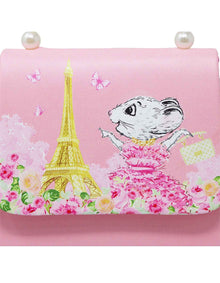 CLARIS HANDBAG WITH PEARL HANDLE