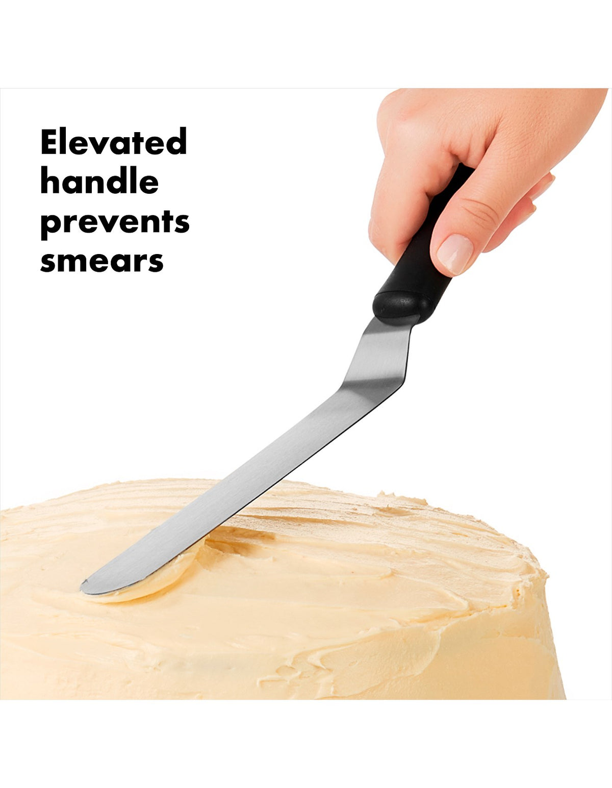 BENT ICING KNIFE