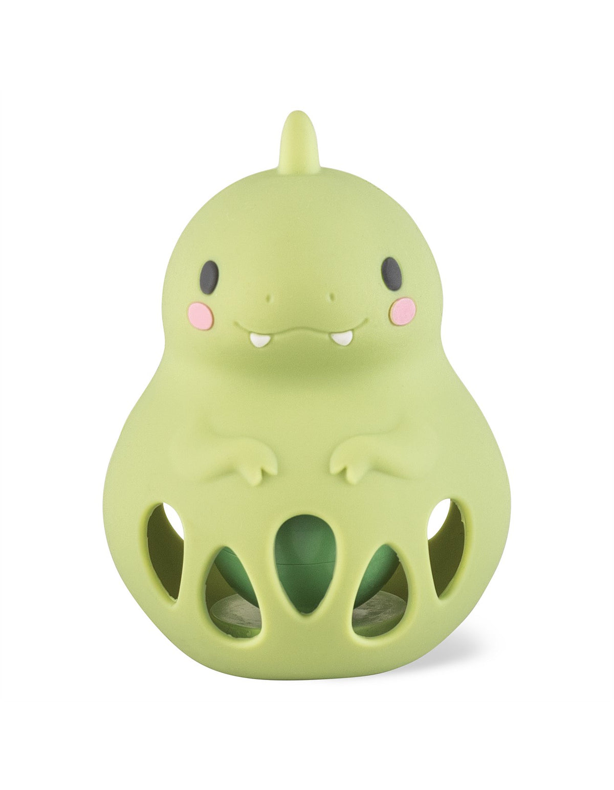 SILICONE RATTLE - DINO