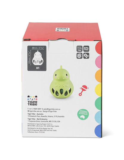 SILICONE RATTLE - DINO